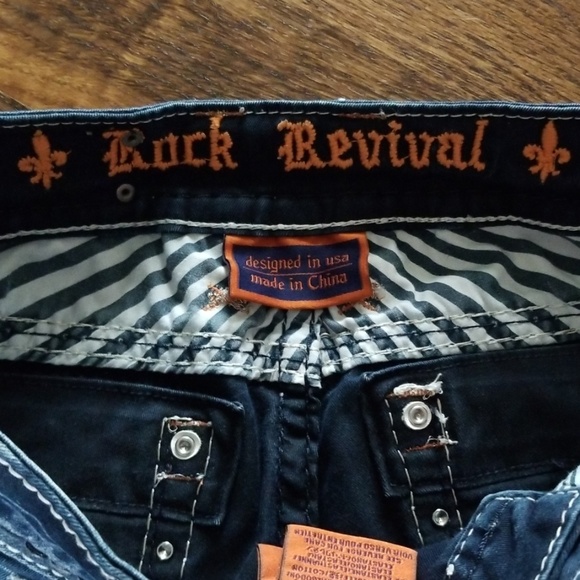 Rock Revival Sherry Jean's Size 27 - Picture 4 of 8
